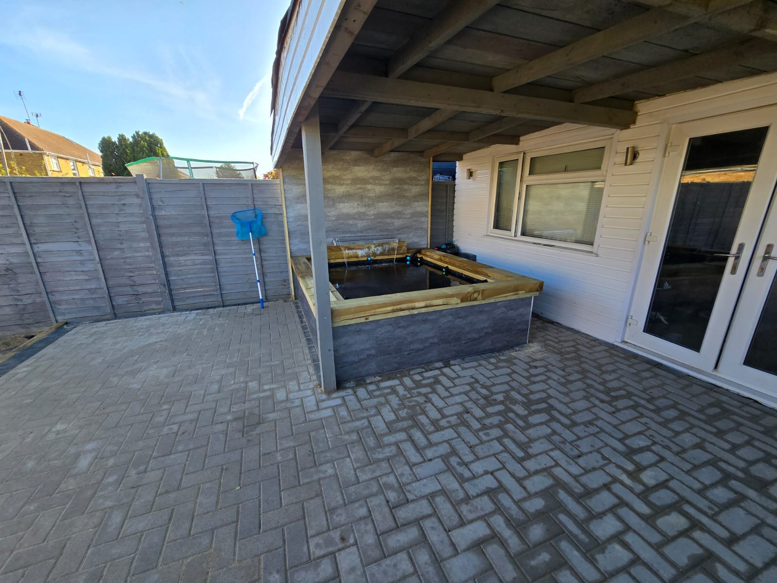 Faversham Driveways and Construction residential landscaping project on Isle of Sheppey